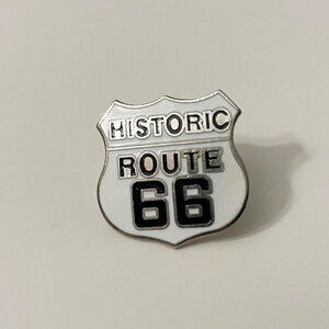 Vintage Historic Route 66 Pin